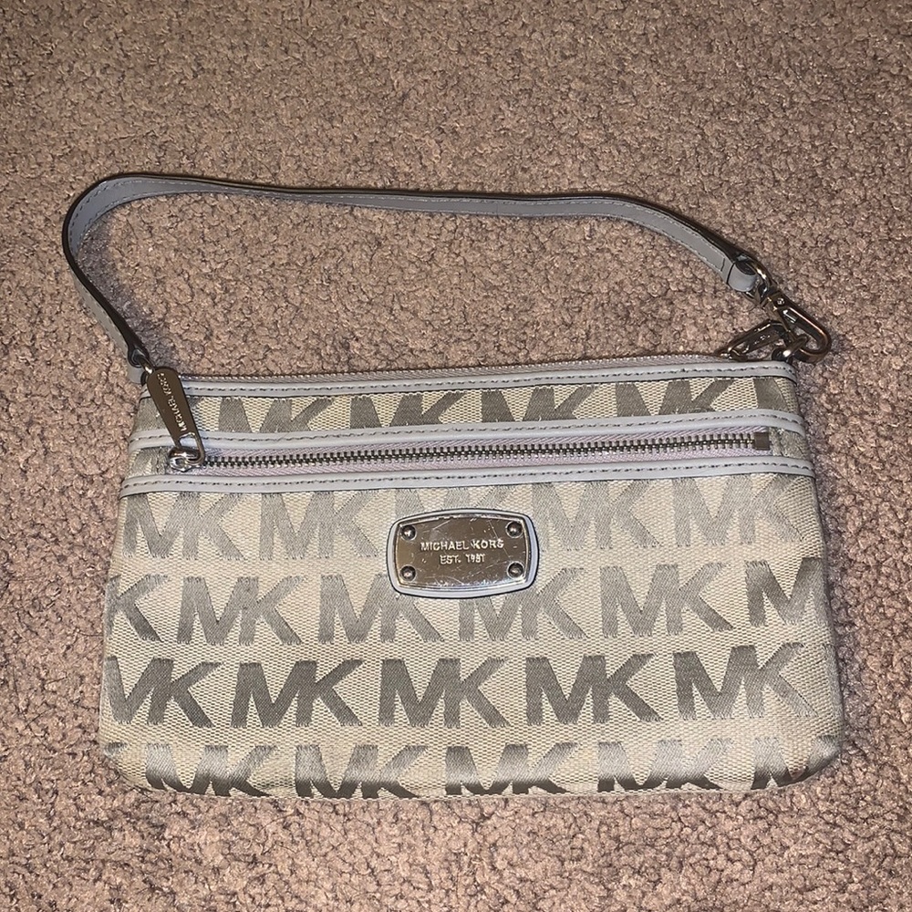Michael Kors mini handbag gray/silver